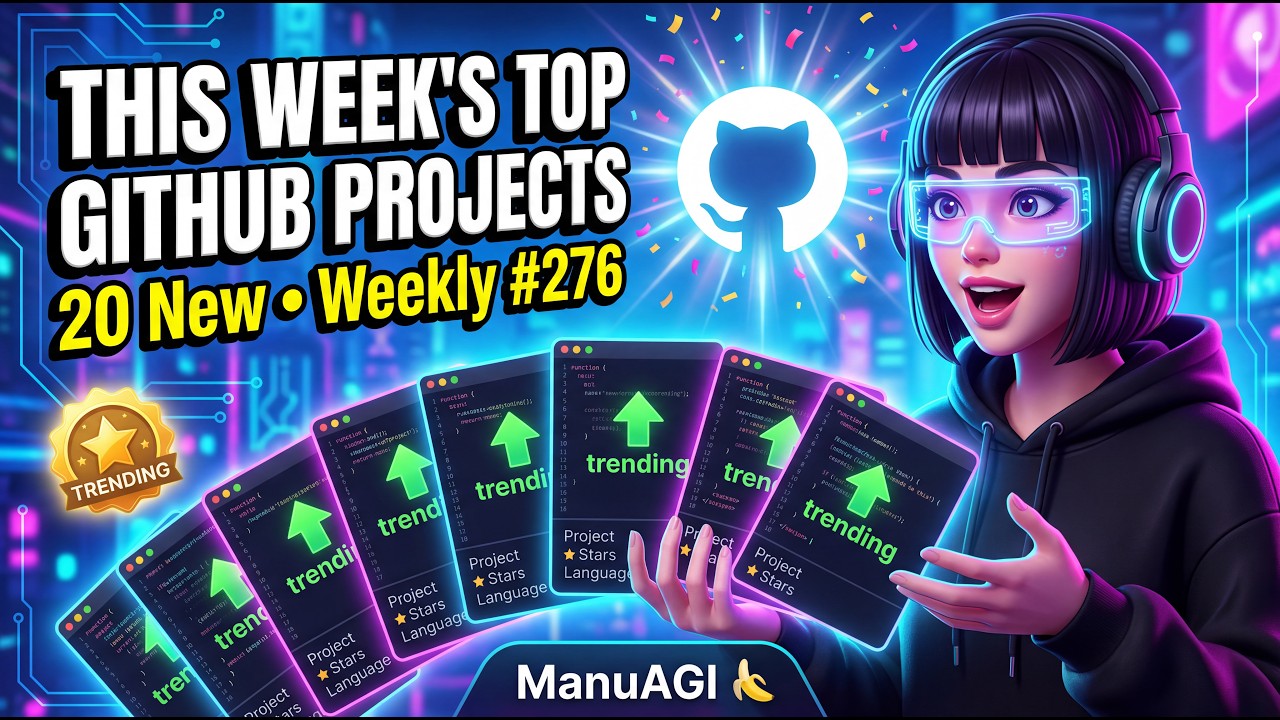 Top Open-Source GitHub Projects : LobeHub, clawk, Jolt Physics, Clodex, mindwalk & Persome #276