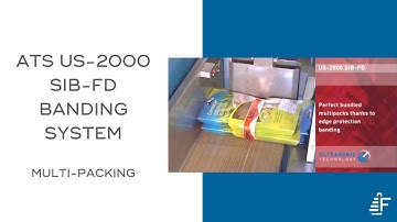 Multipacking Food US-2000 SIB-FD Automated Banding System