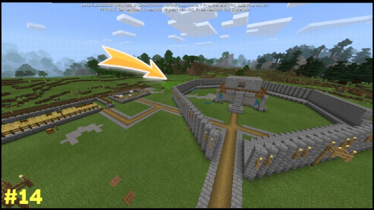 I almost completed my house walls Minecraft gameplay video #14 SJ gamer ...