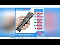 Telescopic Zoom Tactical Flashlights Rechargeable LED Torch 4 Lighting Modes Long-Range Waterproof C