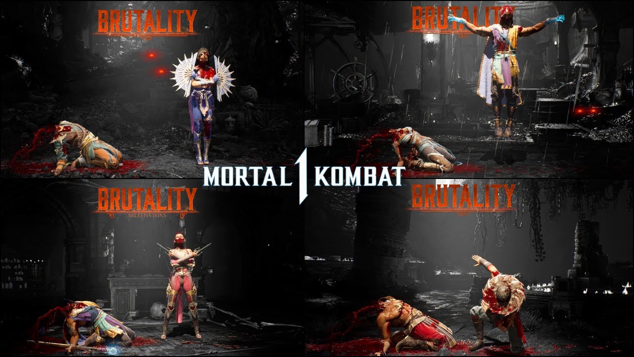 All Uppercut Brutality Mortal Kombat 1 MK1 Brutality YouTube