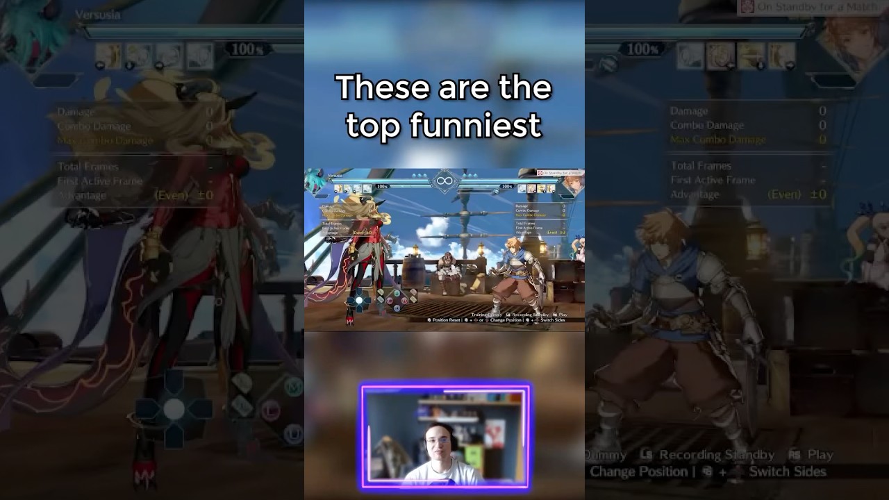 Granblue Fantasy Versus Rising - Funny Moments as a Beginner