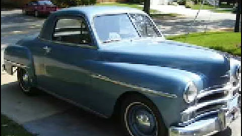 1950 plymouth business coupe $9500 jay leno