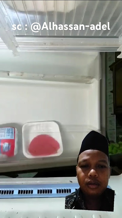 nyimpen anggur di kulkas buat besok