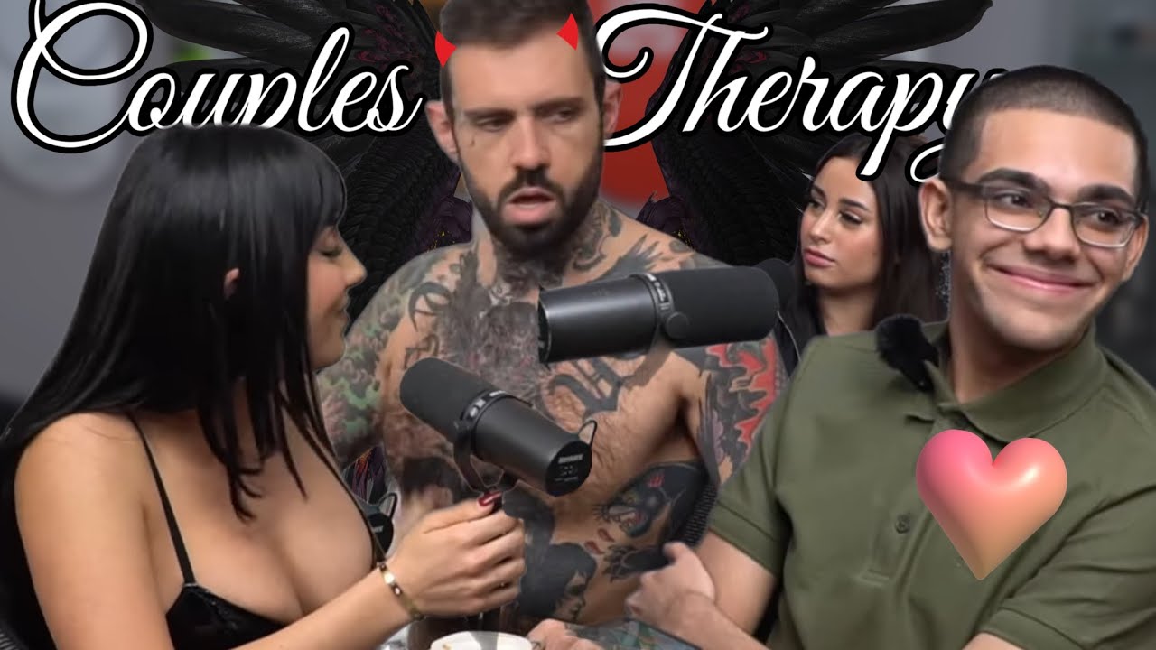Try Not To #cringe | Neon & Adam22 | Couples Therapy Podcast Interview | #lol #adam22 #neon