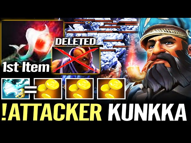 11 minutes of !Attacker Kunkka outplaying his enemies - Best Kunkka in Dota 2 class=