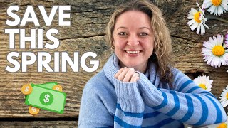 LIVING BELOW YOUR MEANS THIS SPRING 2024/Saving Money with Frugal Living