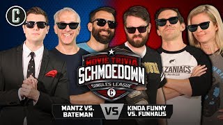 Ben Bateman vs. Scott Mantz & Kinda Funny vs. Funhaus - Movie Trivia Schmoedown