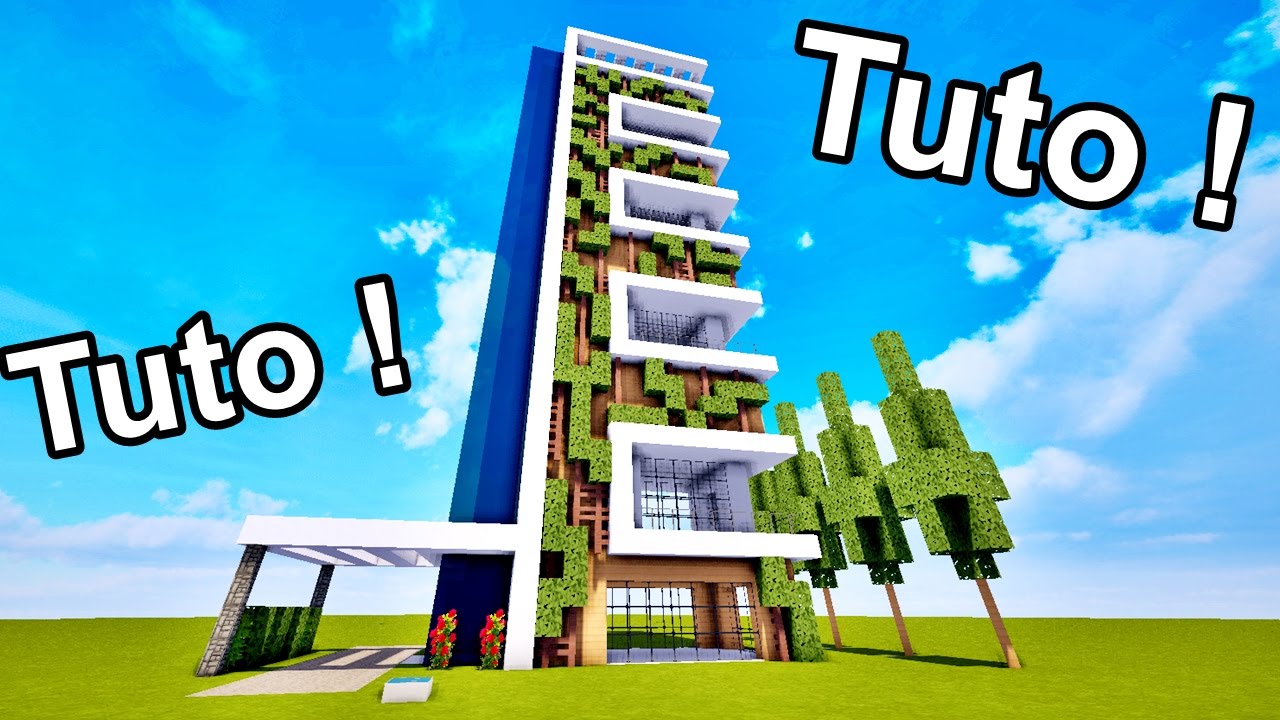 tuto tour moderne minecraft