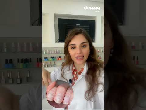 بتستخدمي جل كلر وأظافرك بتكون هشة الحل مع ديرما بيلا