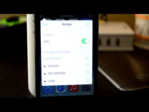 VESTIGO - iOS 7 Cydia Tweak - Wifi SETTINGS ANYWHERE!