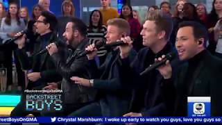 BSB Sing No Place on GMA #BSBDNA