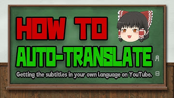 HOW TO AUTO-TRANSLATE