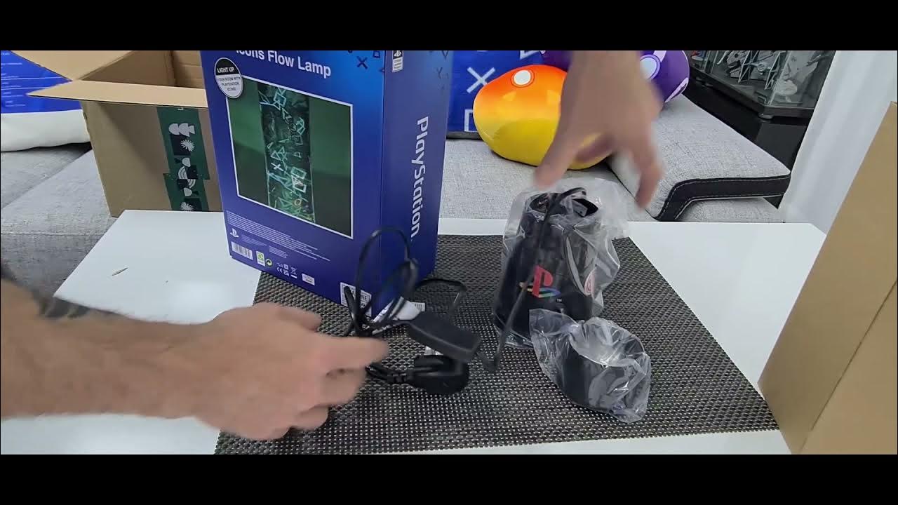 Lava Lamp Playstation unboxing YouTube