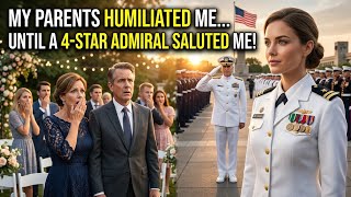 My Parents Humiliated Me at My Sister's Wedding... Until a Four-Star Admiral Saluted Me in Front...