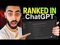 How to Rank in ChatGPT (Free Checklist)