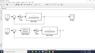 LCS 36b - Simulation of designed lag compensator in MATLAB Simulink
