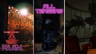 ALL NEW TEASERS | RUIN DLC | Five Nights at Freddys: Security Breach