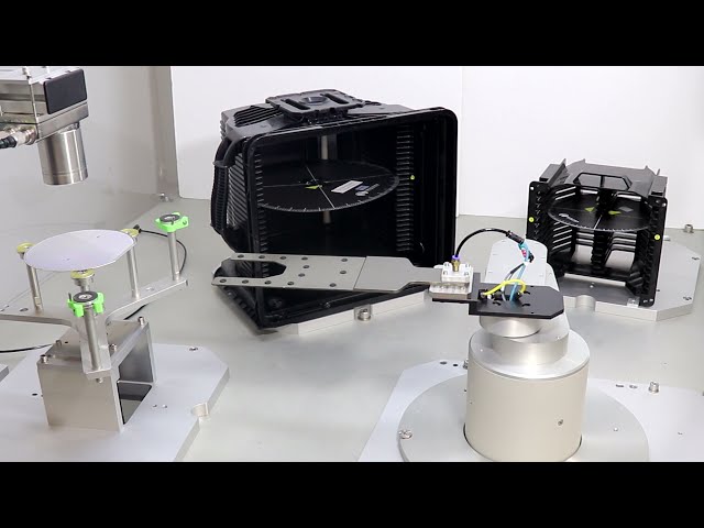Robot End Effector demo for multi-size warped wafers