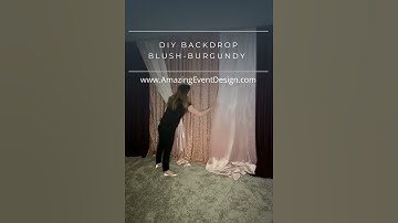 DIY BACKDROP | DIY WEDDING & EVENT DECOR IDEAS | 2022 |