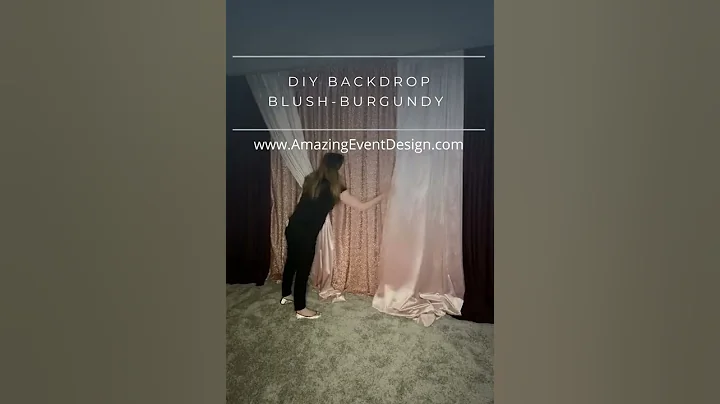 DIY BACKDROP | DIY WEDDING & EVENT DECOR IDEAS | 2022 |