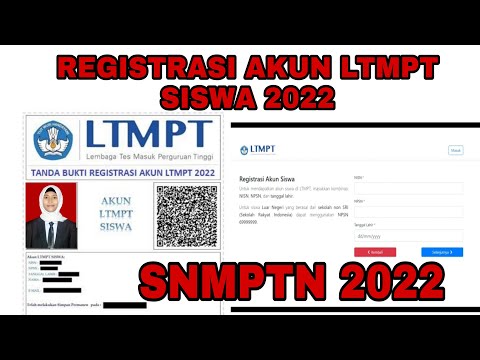 CARA REGISTRASI AKUN LTMPT SISWA 2022