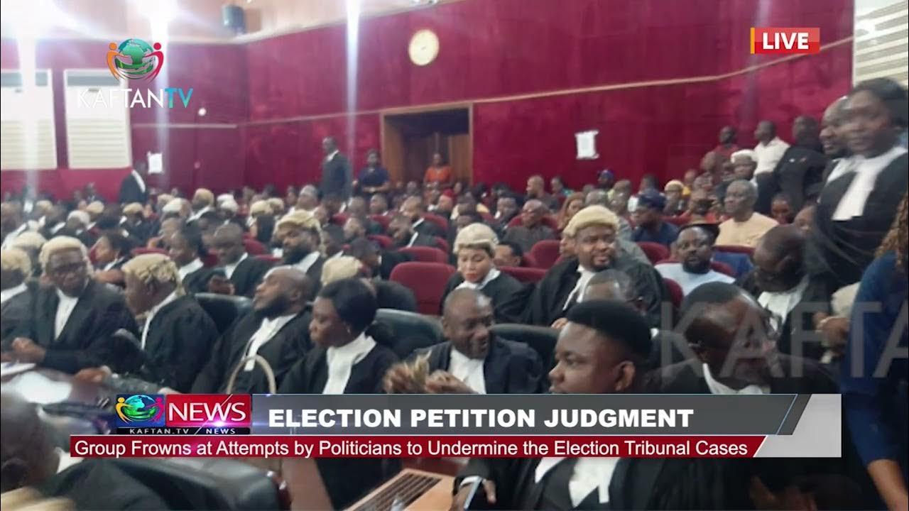 ELECTION PETITION JUDGEMENT: Group Frowns At Attempts By Politicians To Undermine The Election Cases