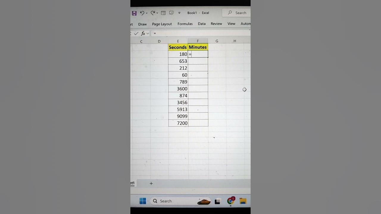 Convert Seconds Into Minutes In Excel Excel Unit Conversion Trick convert-seconds-into-minutes-in-excel-excel-unit-conversion-trick