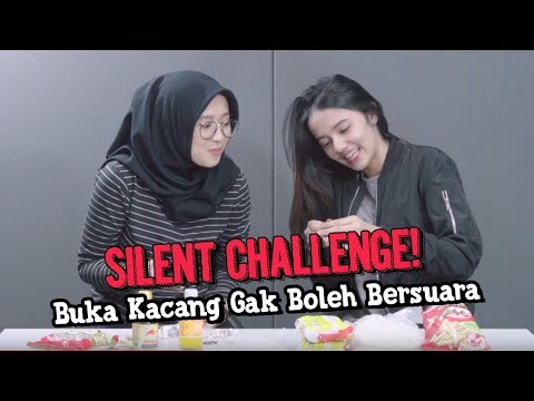 SILENT CHALLENGE! Buka Kacang Gak Boleh Bersuara, MANA BISA!!