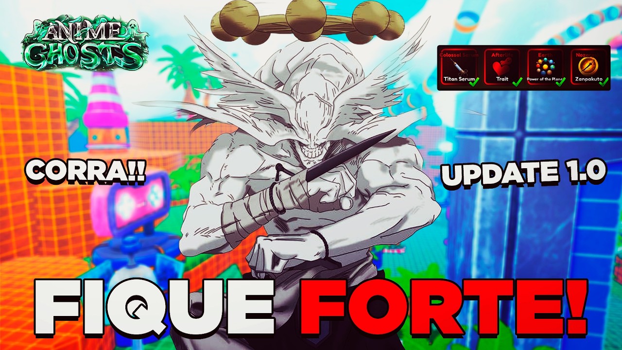 ISSO TE DEIXA MUITO FORTE PARA UPDATE no ANIME GHOSTS do ROBLOX!