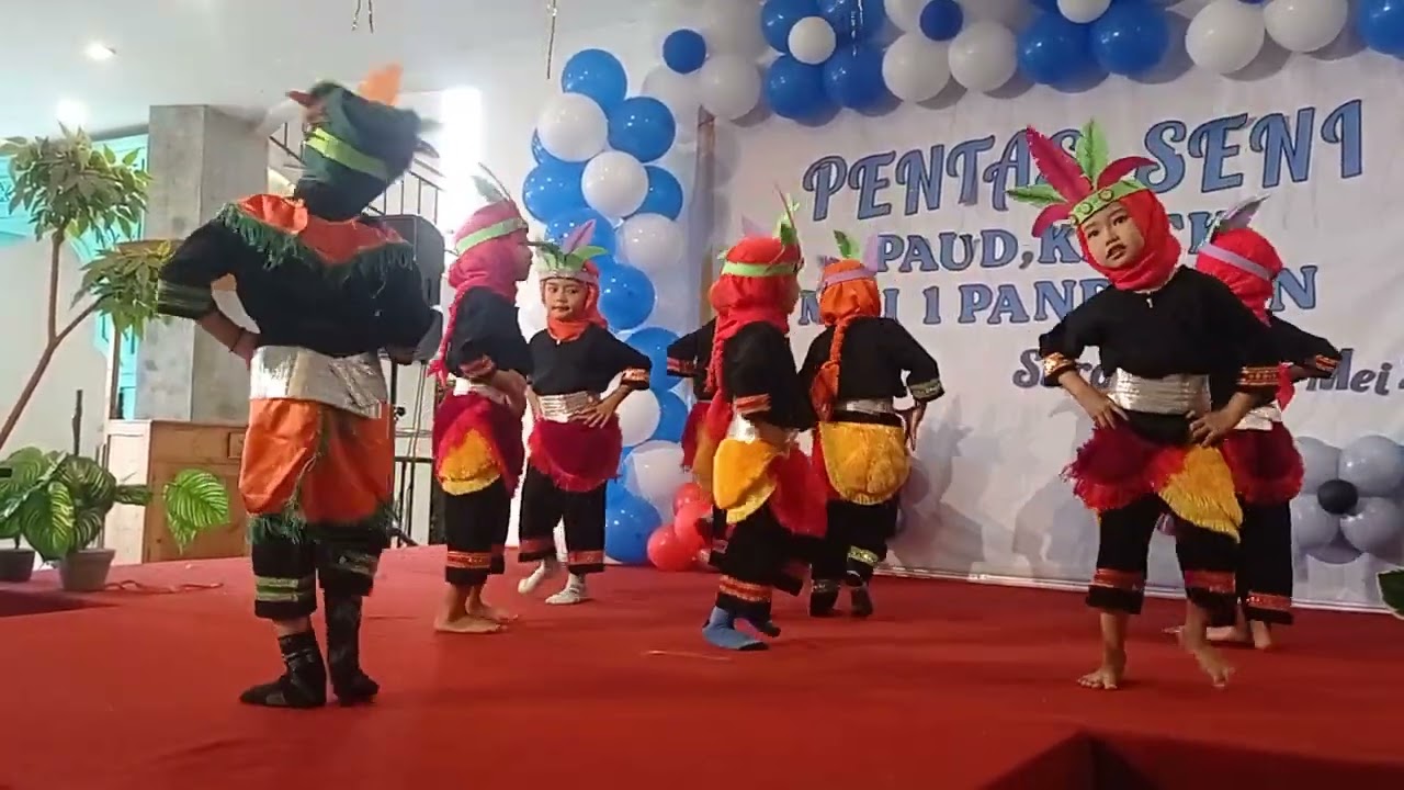 Tarian kreasi TK mbak bernice dan teman teman