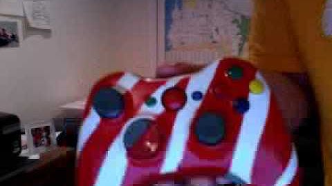 Custom painted Xbox 360 Controller