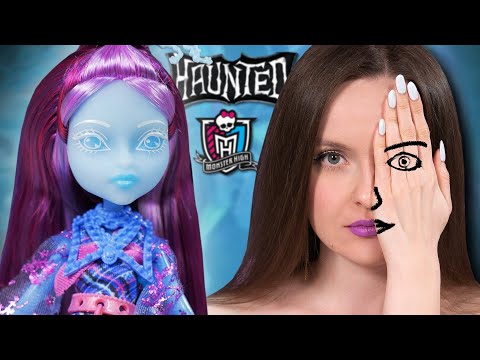 Видео: БЕЗЛИКАЯ кукла-ПРИЗРАК Monster High Kiyomi Haunterly Haunted, Киеми Хантерли Призрачно, обзор