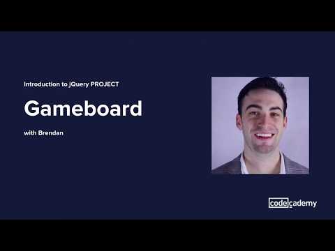 Introduction to jQuery Project: Gameboard - Introduction to jQuery Project: Gameboard