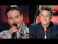 Así fue el reencuentro de J Balvin y Alejandro Sanz