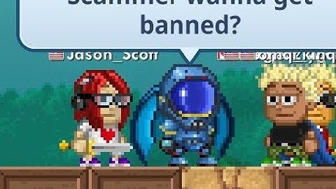 Pixel Worlds- Scammer