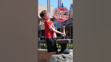 Thumbnail of How to Pull the Sword out of the Stone at DISNEY 😱