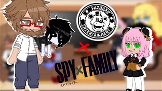 Fandoms React to FnaF and Spy x Family || Part 2 || GCRV || Koffee Demon || Credits in DESC