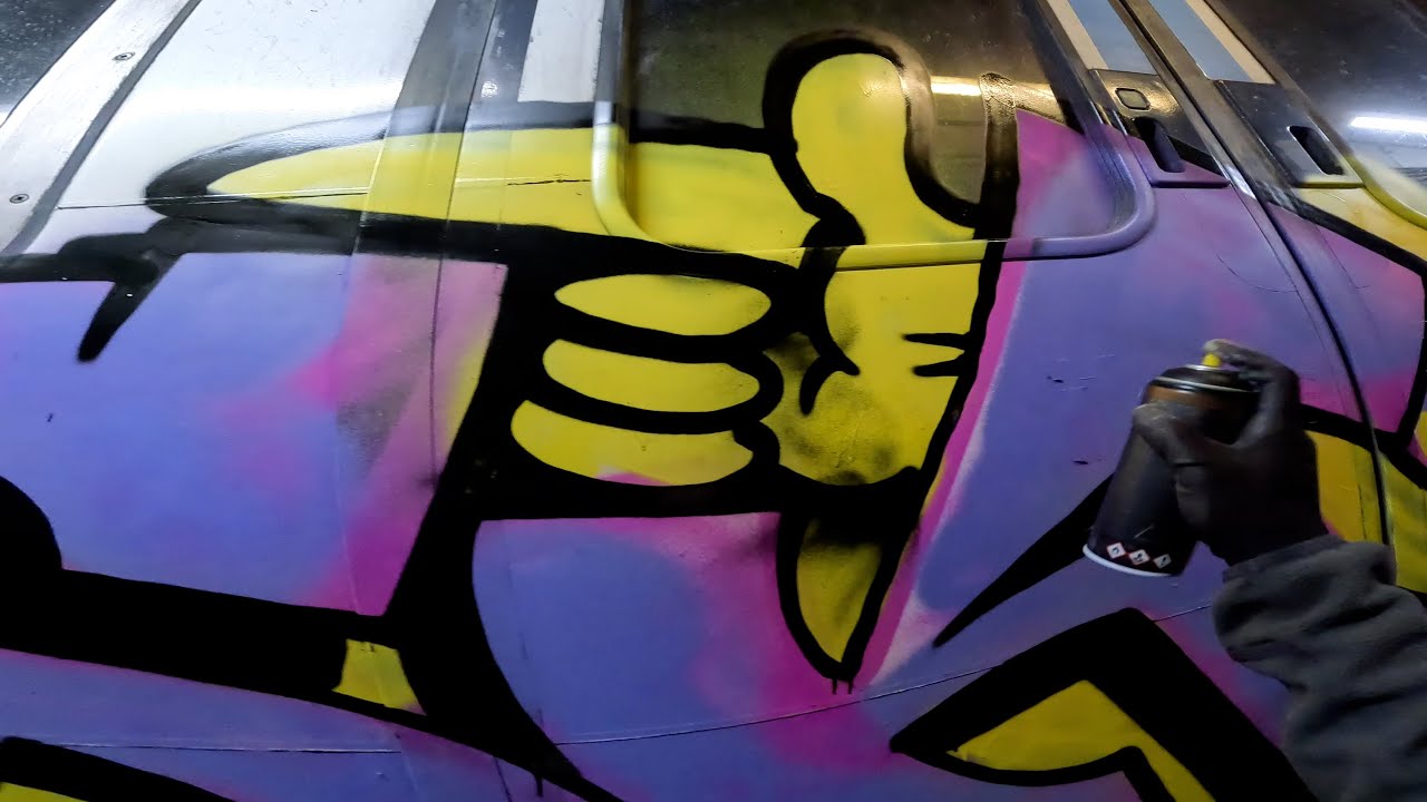 Graffiti Subway Mission 15 Minutes Letters and Character