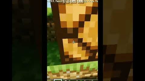 how to make target practice in minecraft.#shorts