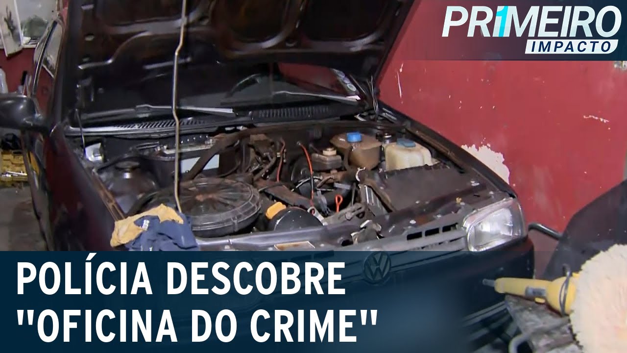 Oficina do crime: sete são presos por adulterarem carros roubados  | Primeiro Impacto (11/03/22)
