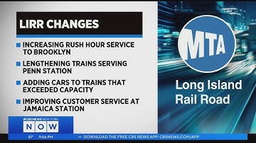 LIRR announces changes to service starting Monday