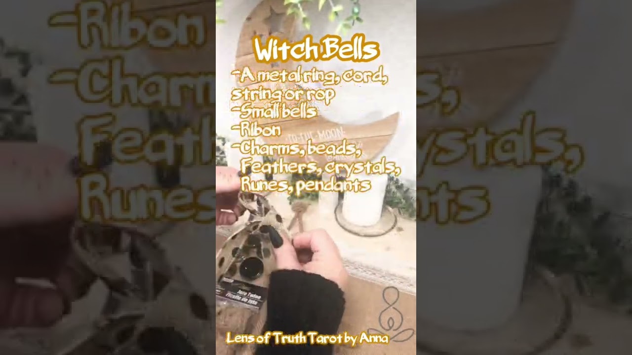 🔮Witches Bells🔔use these bells to ward off negativity in your home🏡