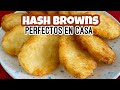 COMO HACER HASH BROWNS O TORTITAS DE PAPA | desayunos fáciles y rápidos