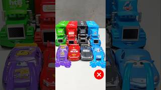 Lightning McQueen, Sally, Jackson Storm, McQueen Truck, Disney Pixar Cars Toys #toys #cars #mcqueen