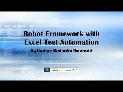 Robot Framework Excel Automation
