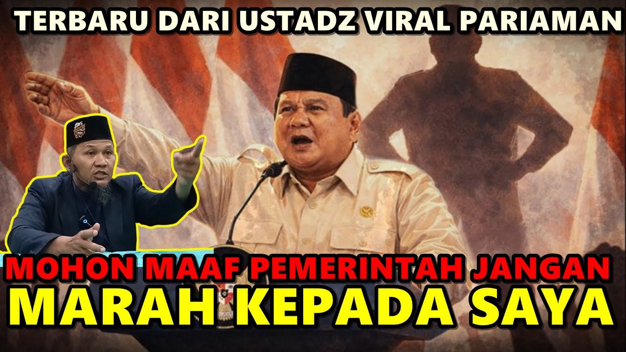 Mohon Maaf PEMERINTAH Jangan Marah Kepada Saya - Ustadz Zulherwin