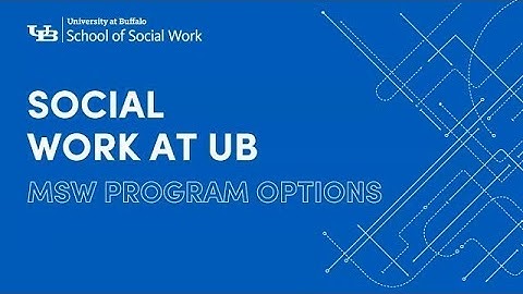 MSW Programs Virtual Information Session