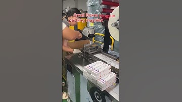 Automatic cellophane wrapping machine 3D transparent film box packaging machine