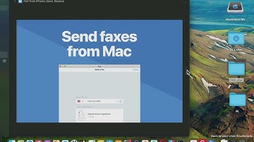 FAX from iPhone Send Receive Mac App Store Basic Overview [MAC]